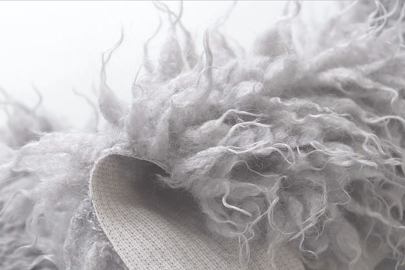 Искусственный мех "Лама"/серый AP50319/D#1538-240324/C#Sttarry sky grey