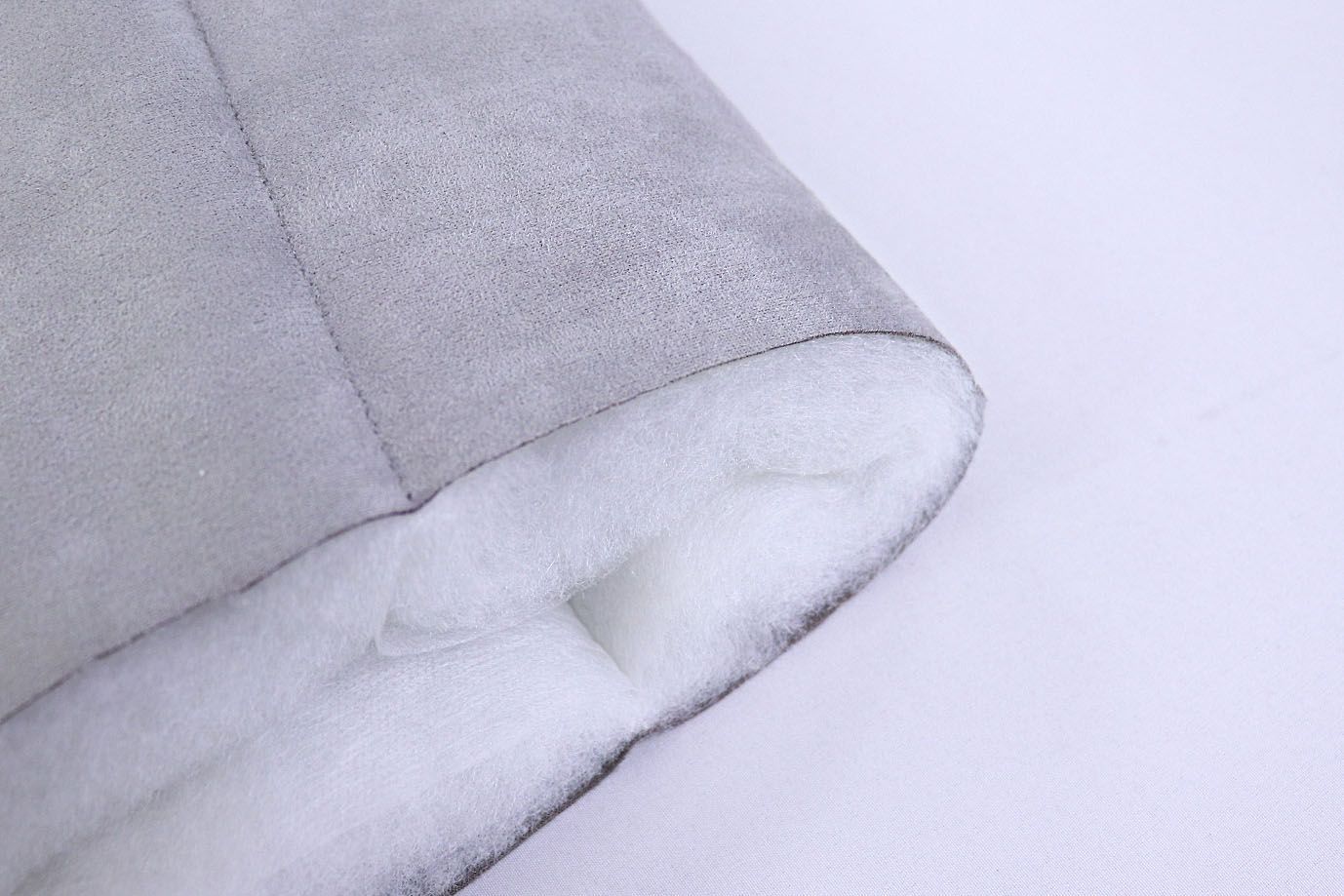 Ткань простеганная "Полоска"/светло-серый 1376-PY/7+CC300