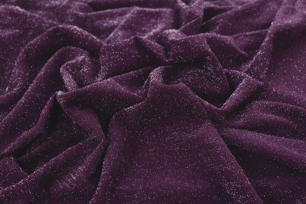 Трикотаж с люрексом/пурпурный 4039-PY/C#5