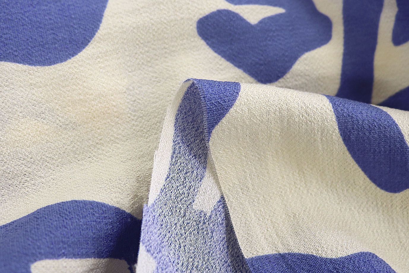 Лен БОХО принт/бело-фиолетовый 3815-PY/D#5/C#4