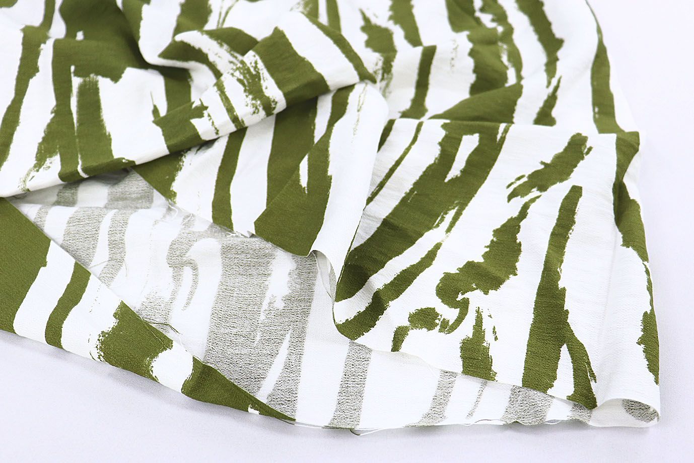 Лен БОХО принт/зелено-белый 3786-PY/D#1/C#5