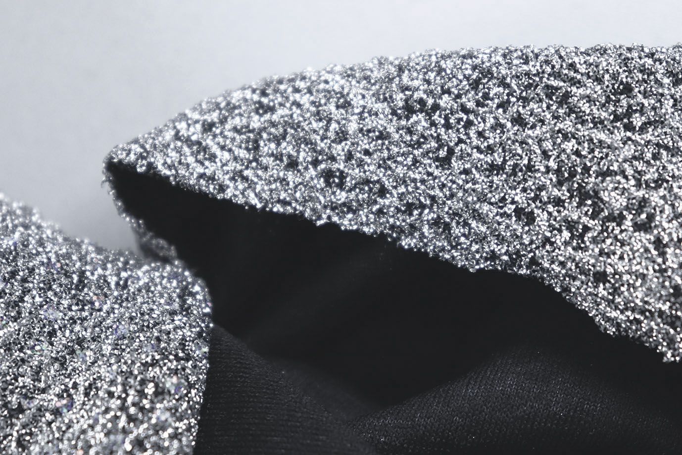 Трикотаж с люрексом/серебристый 4035-PY/C#1