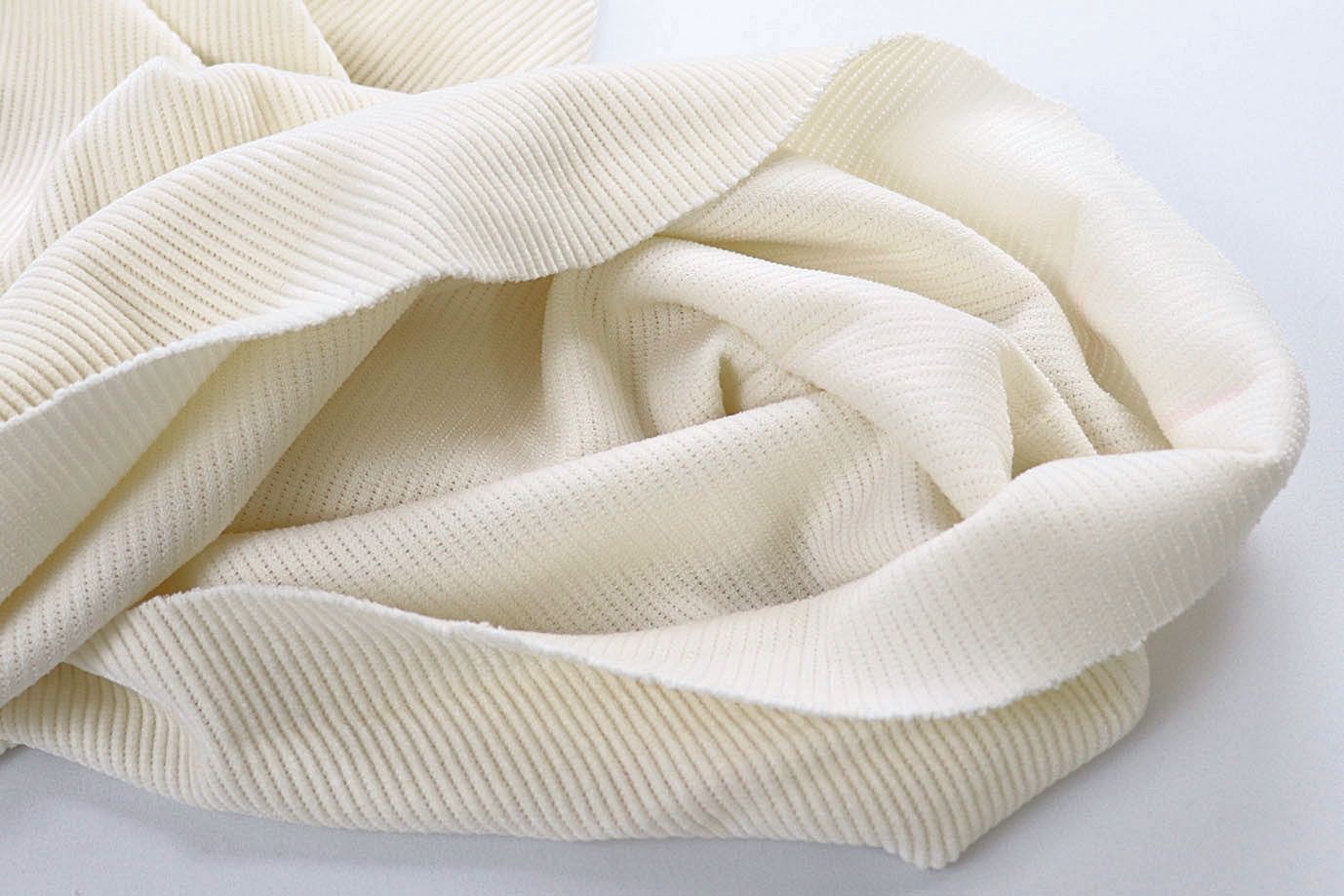 Трикотаж вельвет/кремовый 12122/D#1/C#1