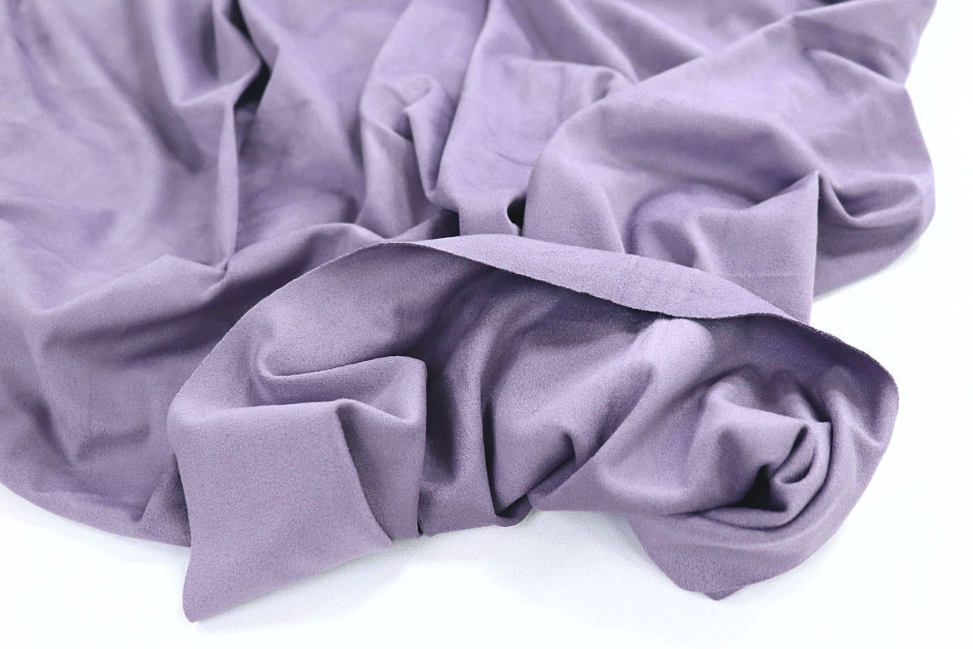 Замша двусторонняя/сиреневый 3551-PY/C#20