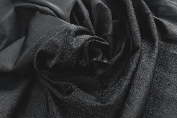 Трикотаж "Бифлекс"/черный VT-11760/C#1			