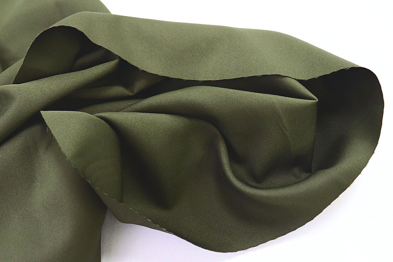 Костюмная ткань "Барби" стрейч/зеленый 4016-PY/C#9