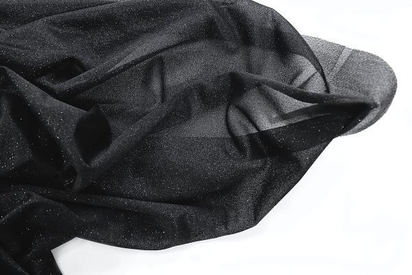 Сетка с люрексом/черный 1330-PY/C#1