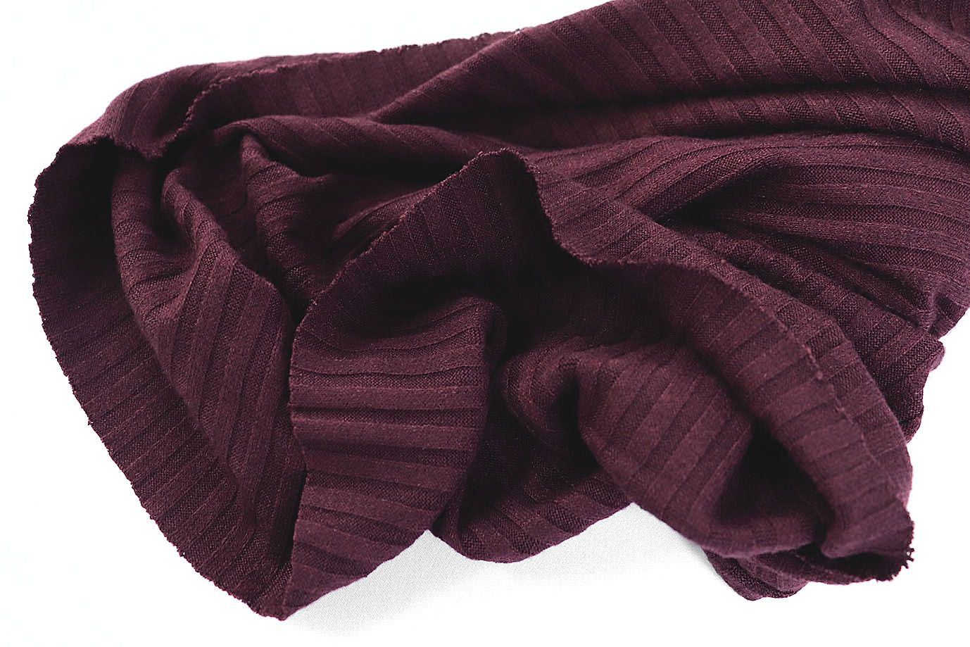 Трикотаж "Рибана"/бордовый VT-10289/C#4