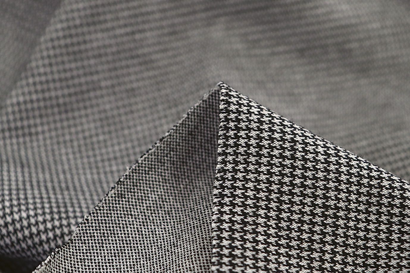 Трикотаж жаккард принт/черно-белый 22323/C#1