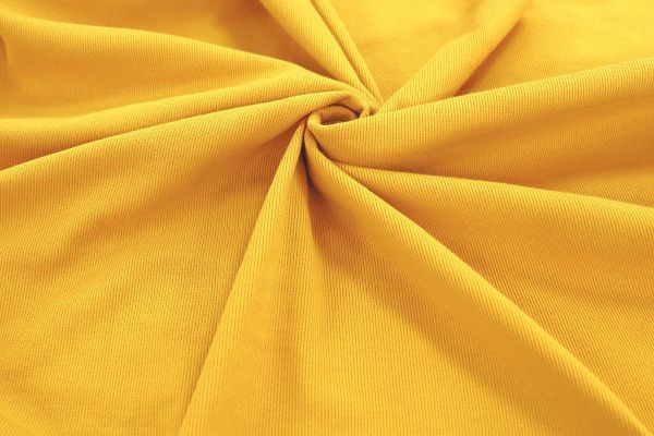 Трикотаж "Рибана"/желтый 0231/C#желтый 15-1046TPX