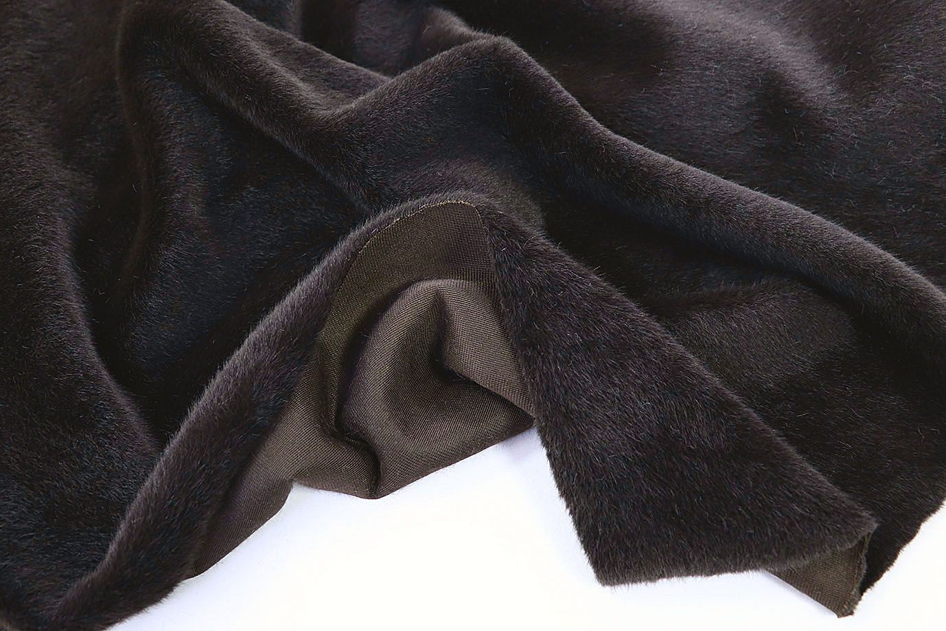 Искусственный мех "Норка" стриженная/темно-коричневый AP220602035/1207-21931/C#11