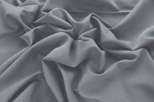 Костюмная ткань "Лиза"/серый 4185-PY/C#6
