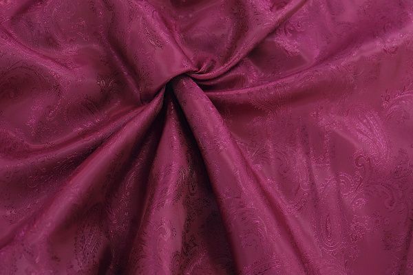 Подкладочная ткань жаккард/бордовый 16723 D1 #20