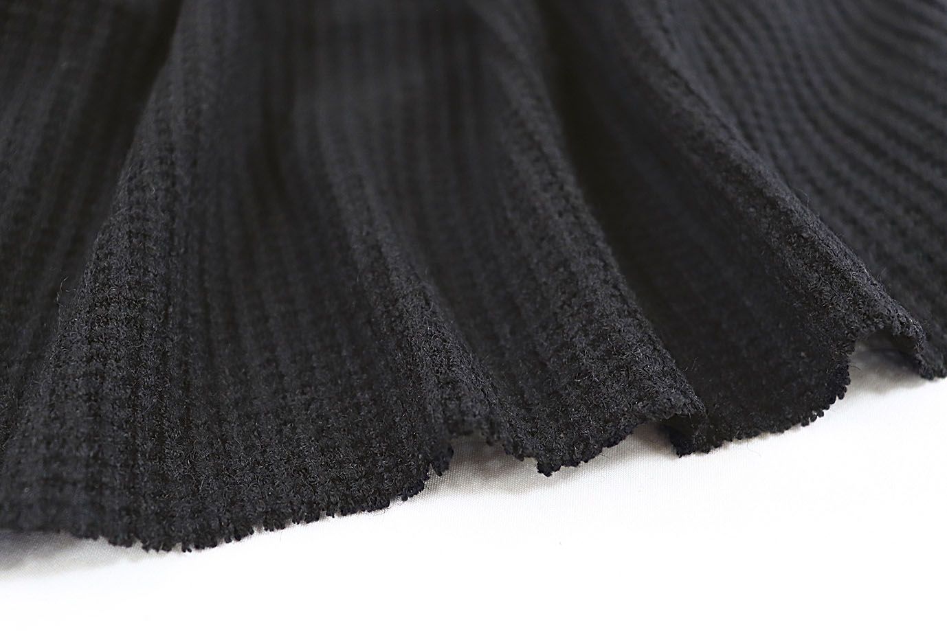 Трикотаж "Вязанка"/черный 3518-PY/C#1