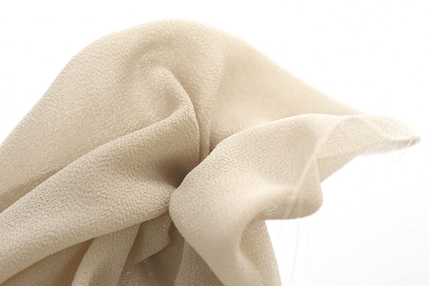 Шифон креп/бежевый SSR-861/C#2 (DT17495)