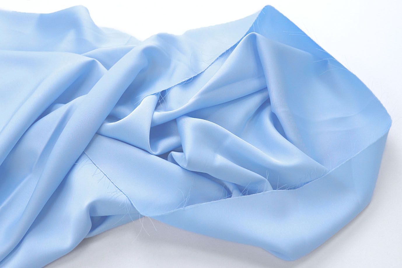 Шелк "Армани" двусторонний/голубой 1434-PY/C#2