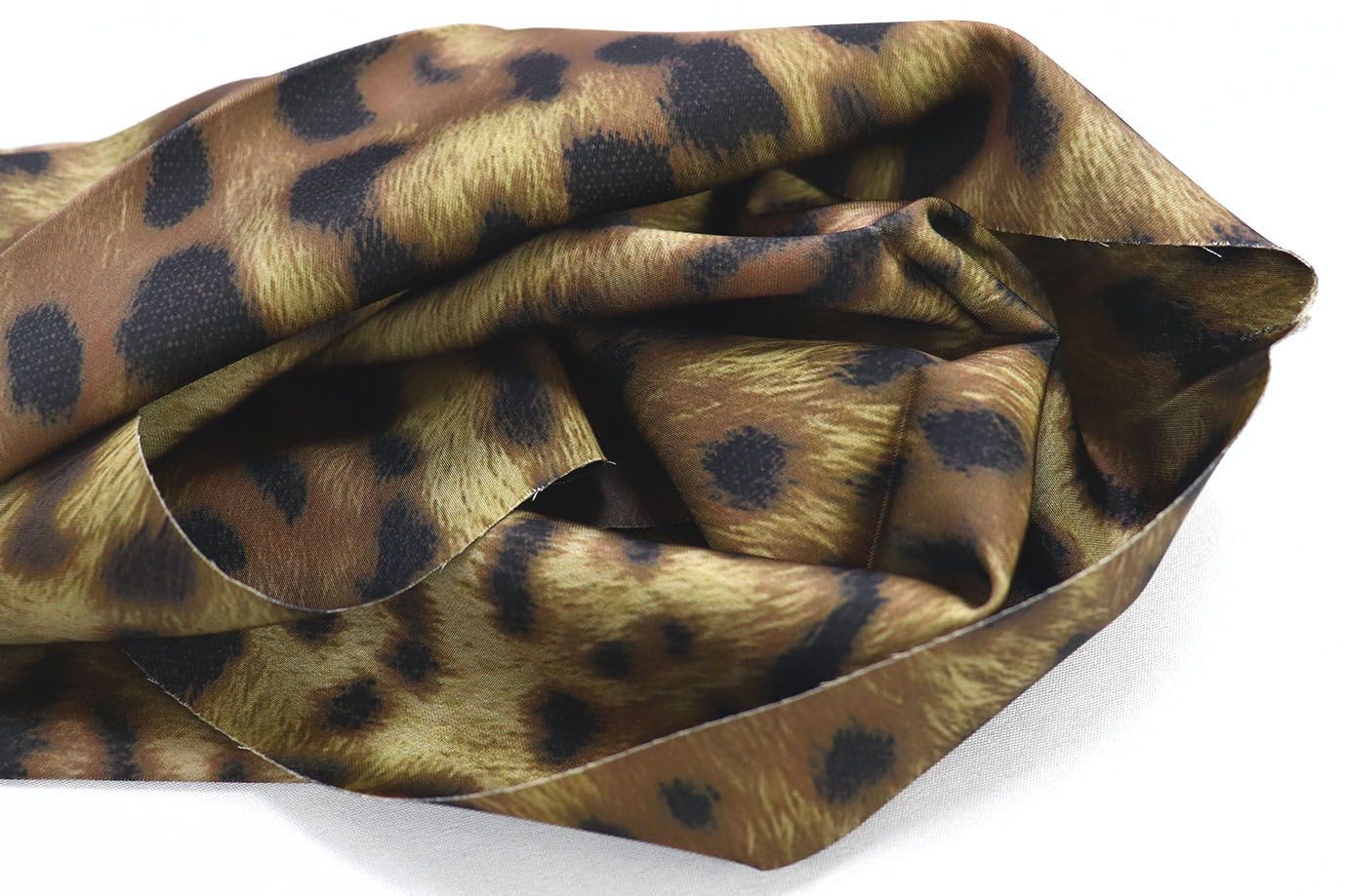 Сатин "Шакира" стрейч двусторонний принт/черно-бежевый 3887-PY/D#3/C#5