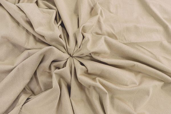 Замша стрейч тонкая/светло-бежевый 3552-PY/C#1