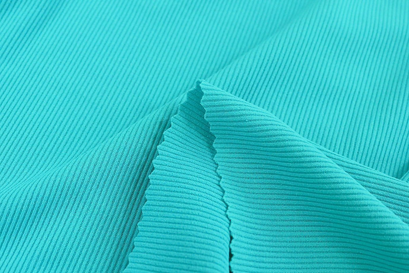 Трикотаж "Лапша"/бирюзовый 3676-PY/C#18