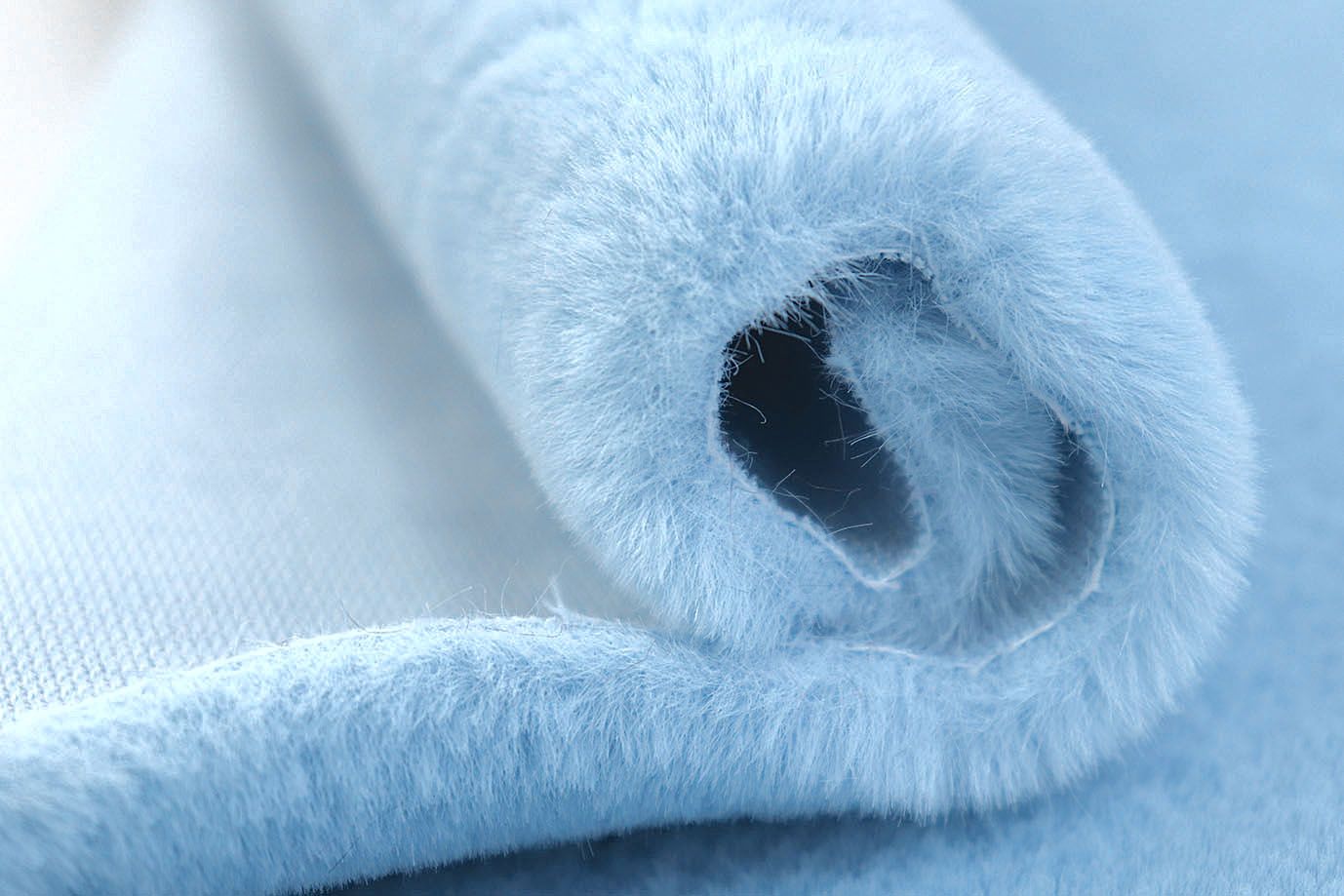 Искусственный мех "Кролик"/голубой AP231206140+EL/D#3062207/C#2308