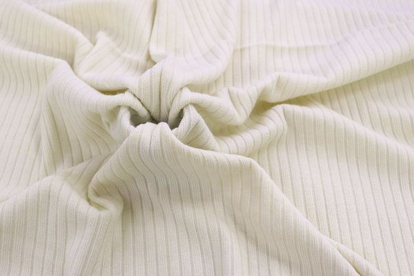 Трикотаж "Лапша"/молочный 3806-PY/C#1