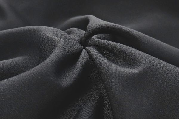 Костюмная ткань "Барби"/черный 12493/C#2 L2