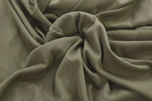 Трикотаж "Рибана" твист/хаки 3677-PY/C#5