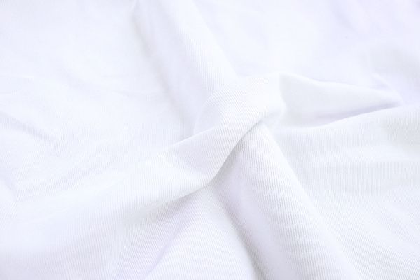 Трикотаж "Рибана"/белый 0250/C#белый 11-0601TPX