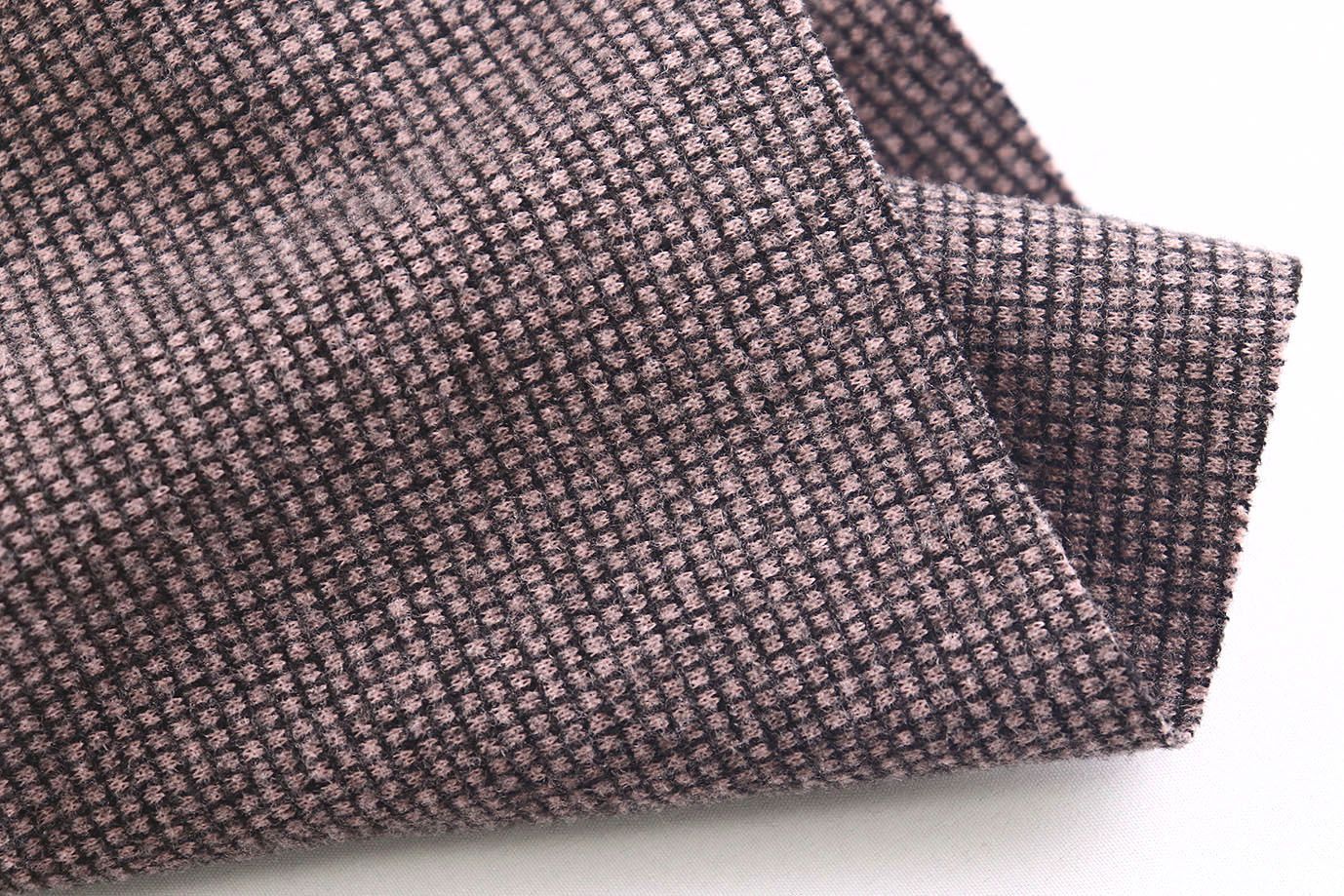 Пальтовый трикотаж принт/коричневый 1407-PY/D#1/C#1