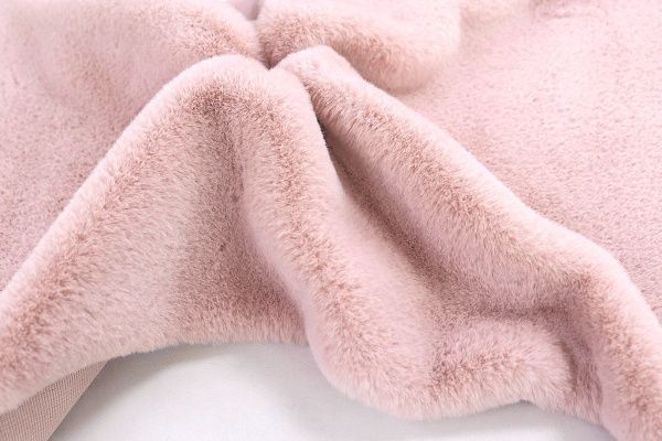 Искусственный мех "Кролик"/бледно-розовый AP231206140/D#3062207/C#2214