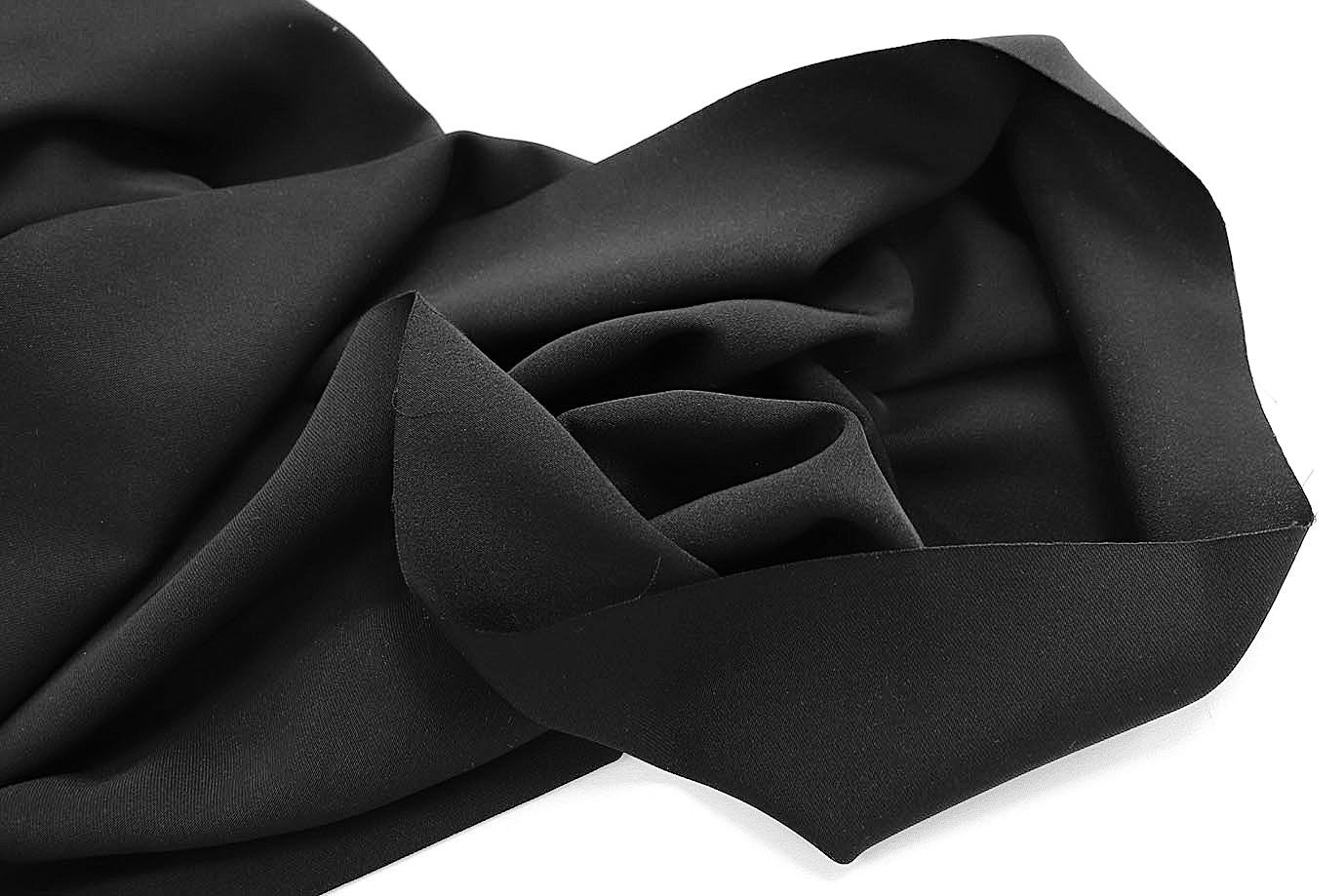 Костюмная ткань "Плазма"/черный 3895-PY/C#1