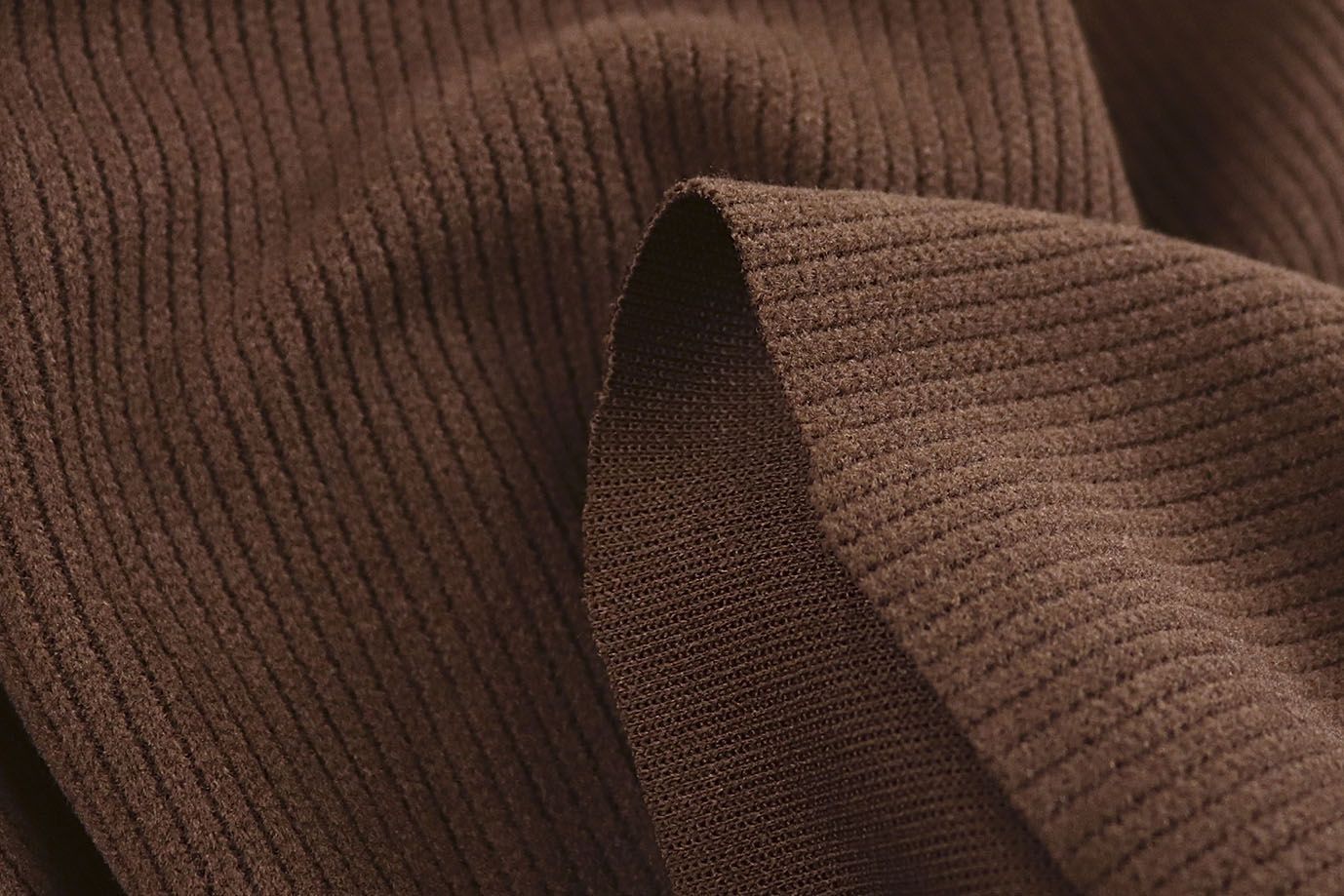 Трикотаж вельвет/коричневый 1416-PY/C#8 (7618)