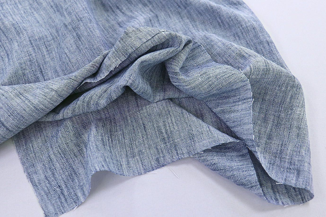 Лен меланж/синий 3818-PY/C#5