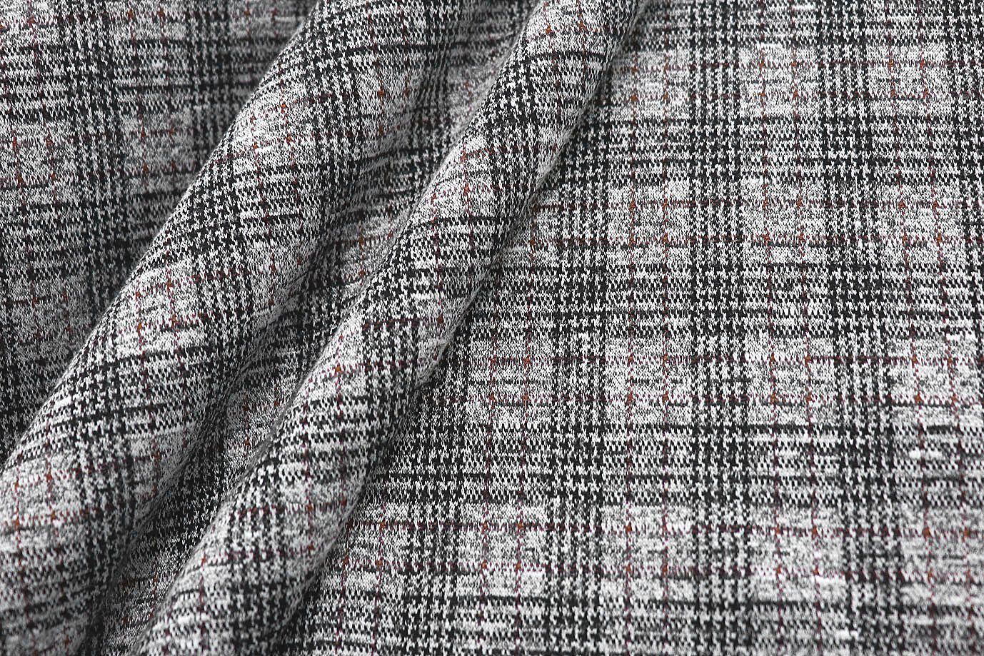 Трикотаж жаккард принт/серый 3101/D#5/C#1