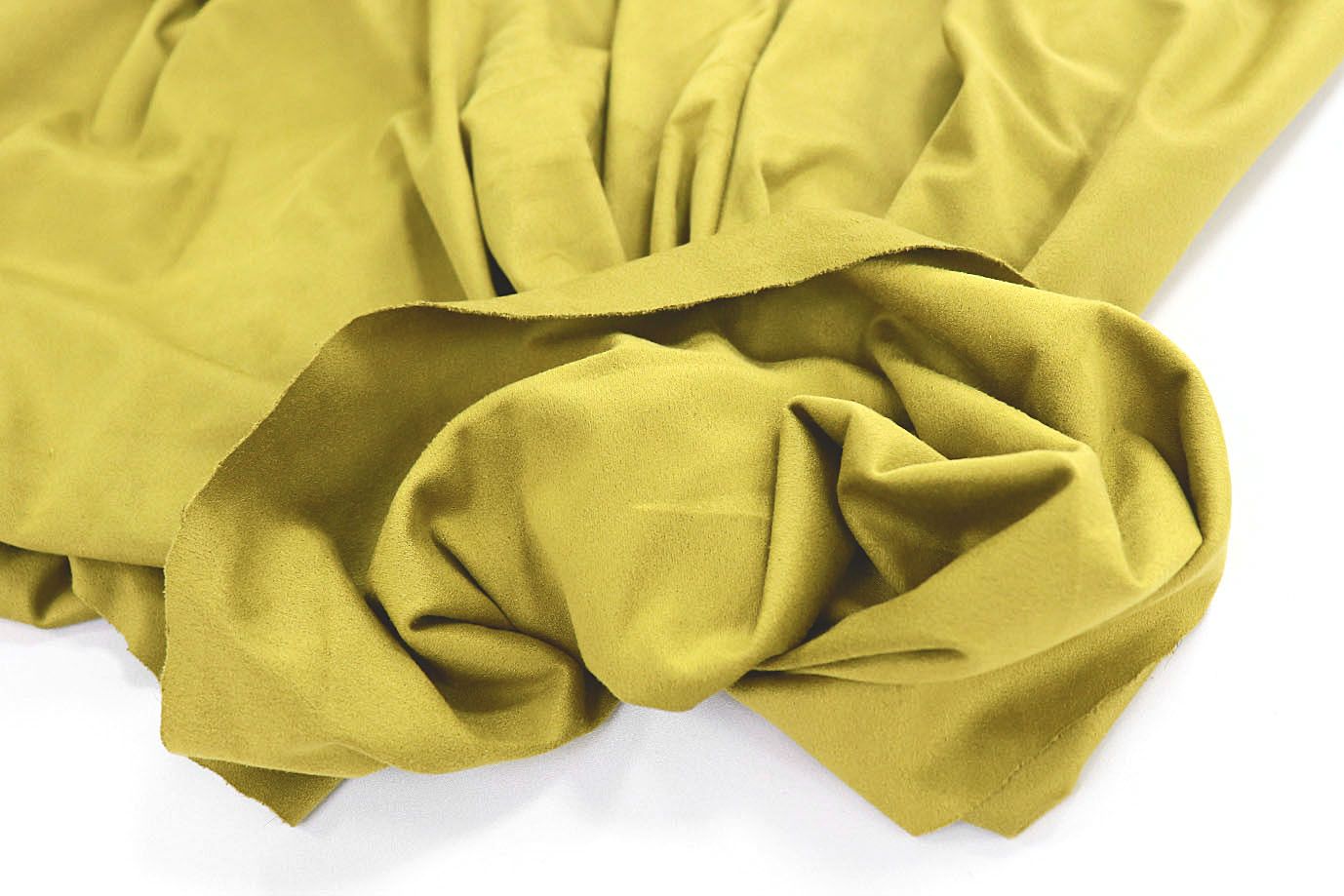 Замша двусторонняя/желто-зеленый 3551-PY/C#22