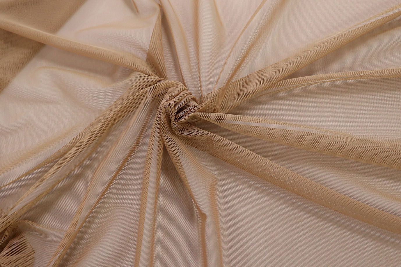 Сетка стрейч/светло-коричневый 25413-PG/C#2 (ярд)