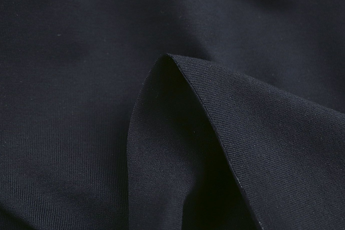 Трикотаж "Джерси" вискоза/черный 1022/C#черный 19-4305TPX