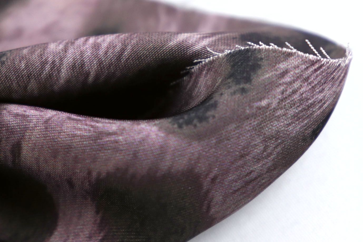 Сатин "Шакира" стрейч двусторонний принт/черно-розовый 3887-PY/D#3/C#1