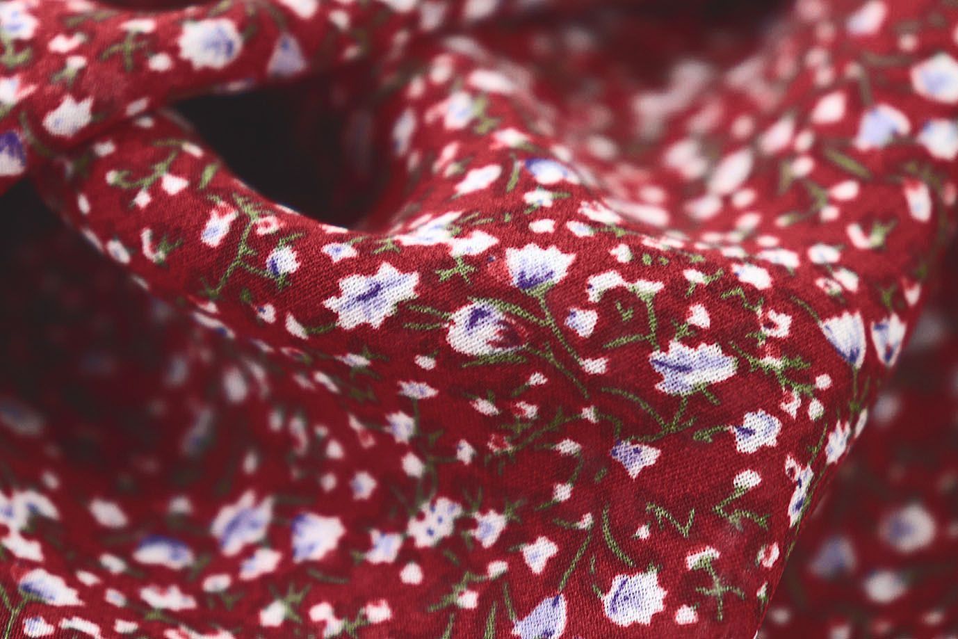 Шифон принт/цветы сиреневые на коричневом 3707-PY/D#4/C#2