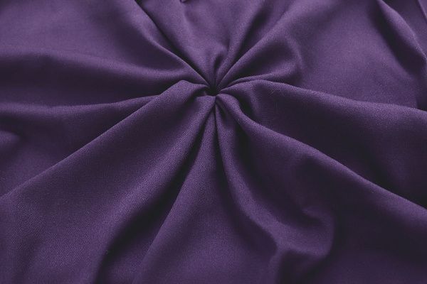 Штапель твил стрейч/темно-пурпурный 4280-PY/C#3 Purple