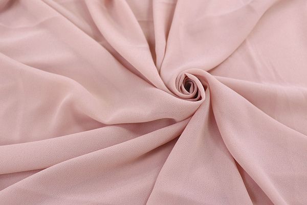 Шифон креп/бледно-розовый 747A-PG/C#4