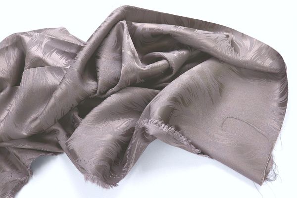 Шелк вискоза жаккард/капучино 4086-PY/D#1/C#2