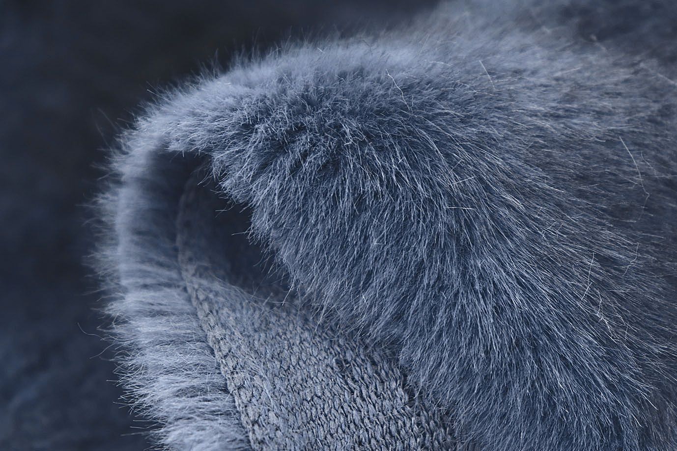 Искусственный мех "Норка-крестовка"/синий AP230226017/D#1365-8867/C#9080