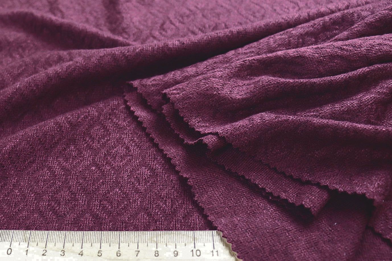 Трикотаж жаккард/фиолетовый 3994-PY/D#1/C#5