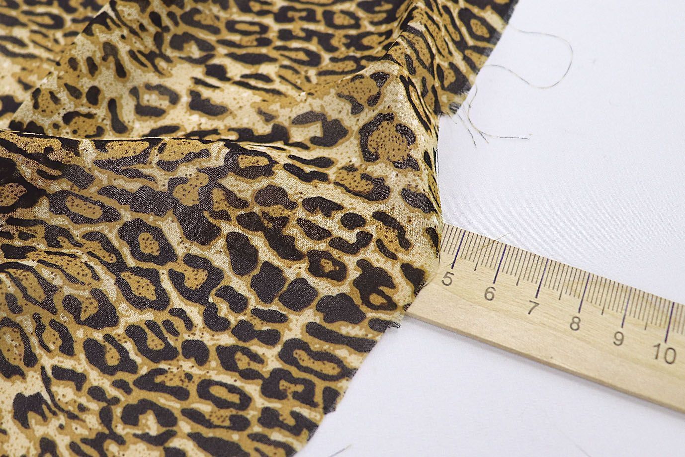 Шифон принт/леопард черно-песочно-белый 3722-PY/D#4/C#1
