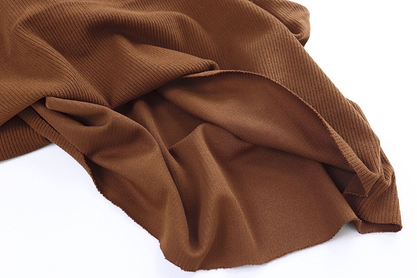 Трикотаж вельвет/кирпичный 1416-PY/C#9