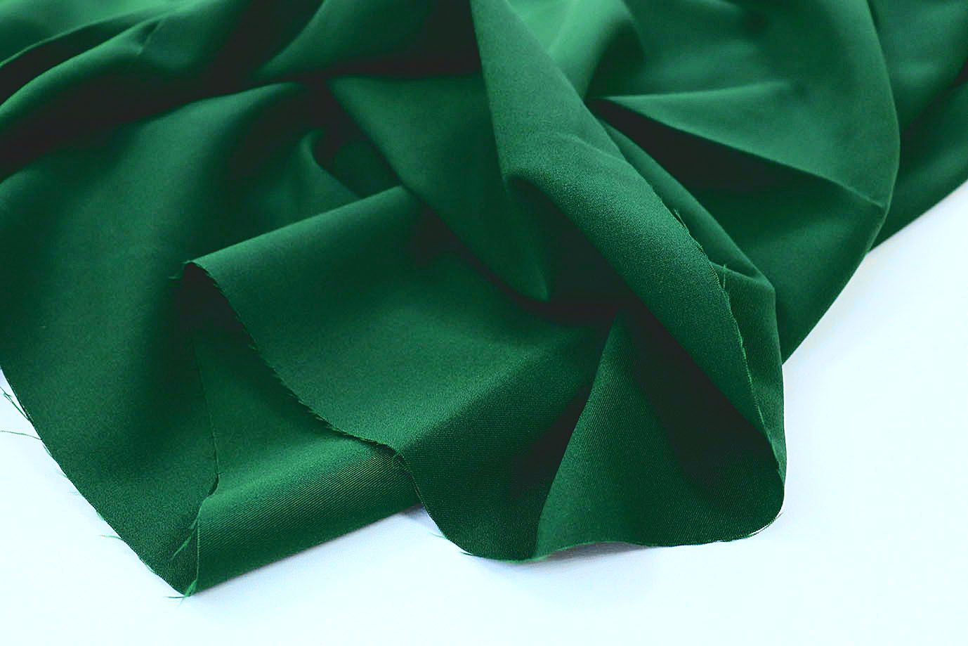Костюмная ткань "Лиза"/темно-зеленый 3401-PY/C#17