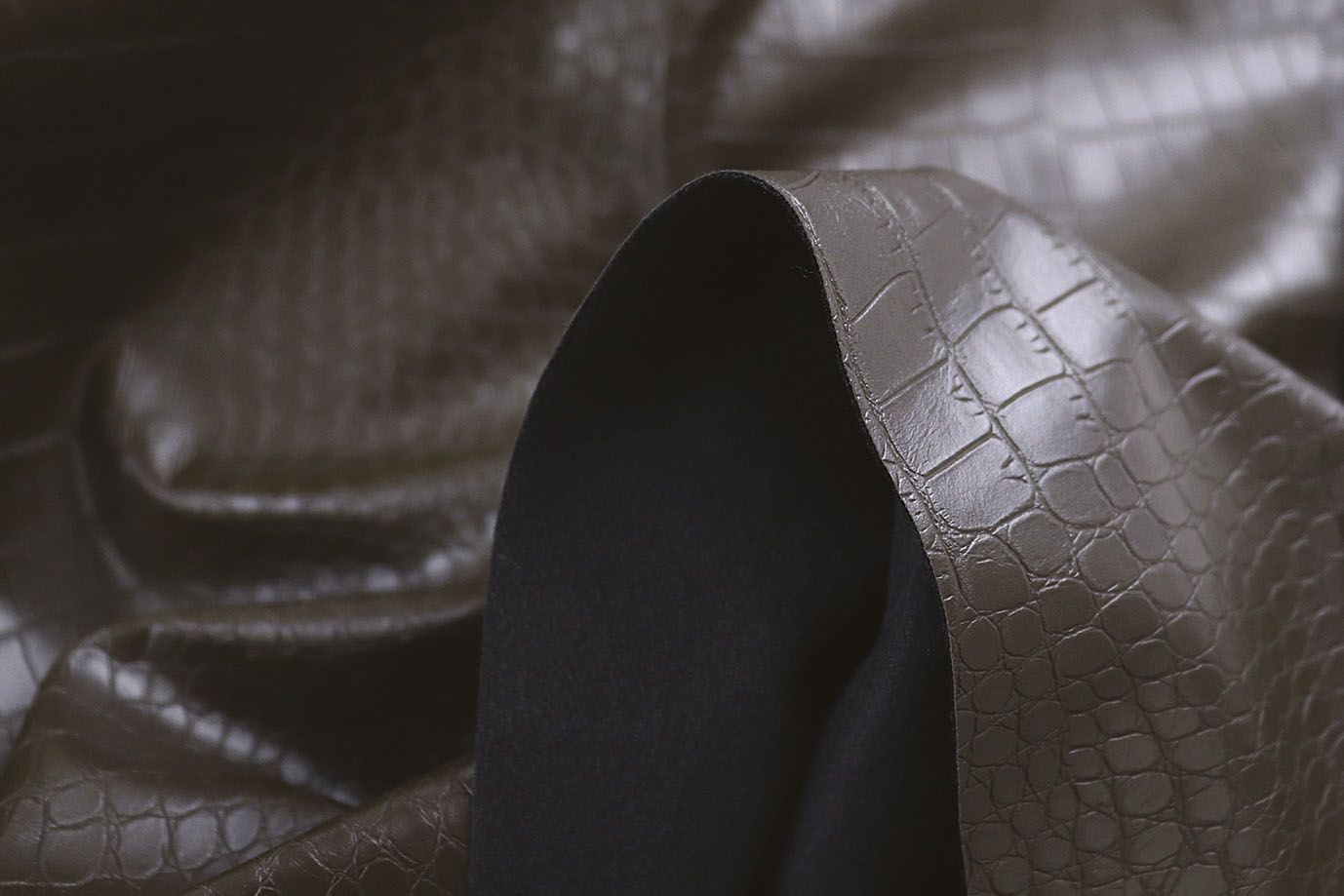 Кожа с тиснением/болотный 12214/C#7