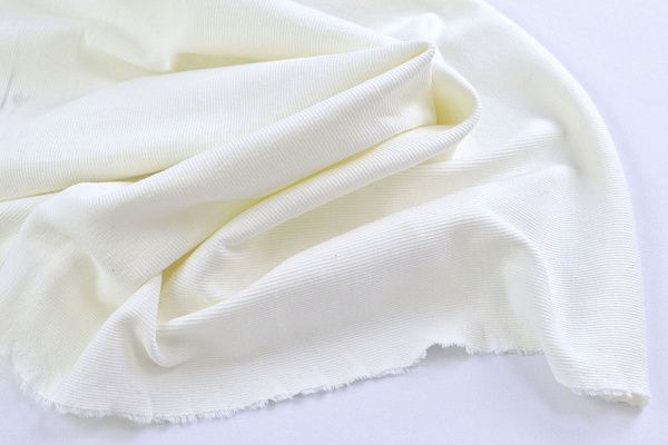 Трикотаж "Рибана"/сливки 0250/C#сливки 11-0103TPX