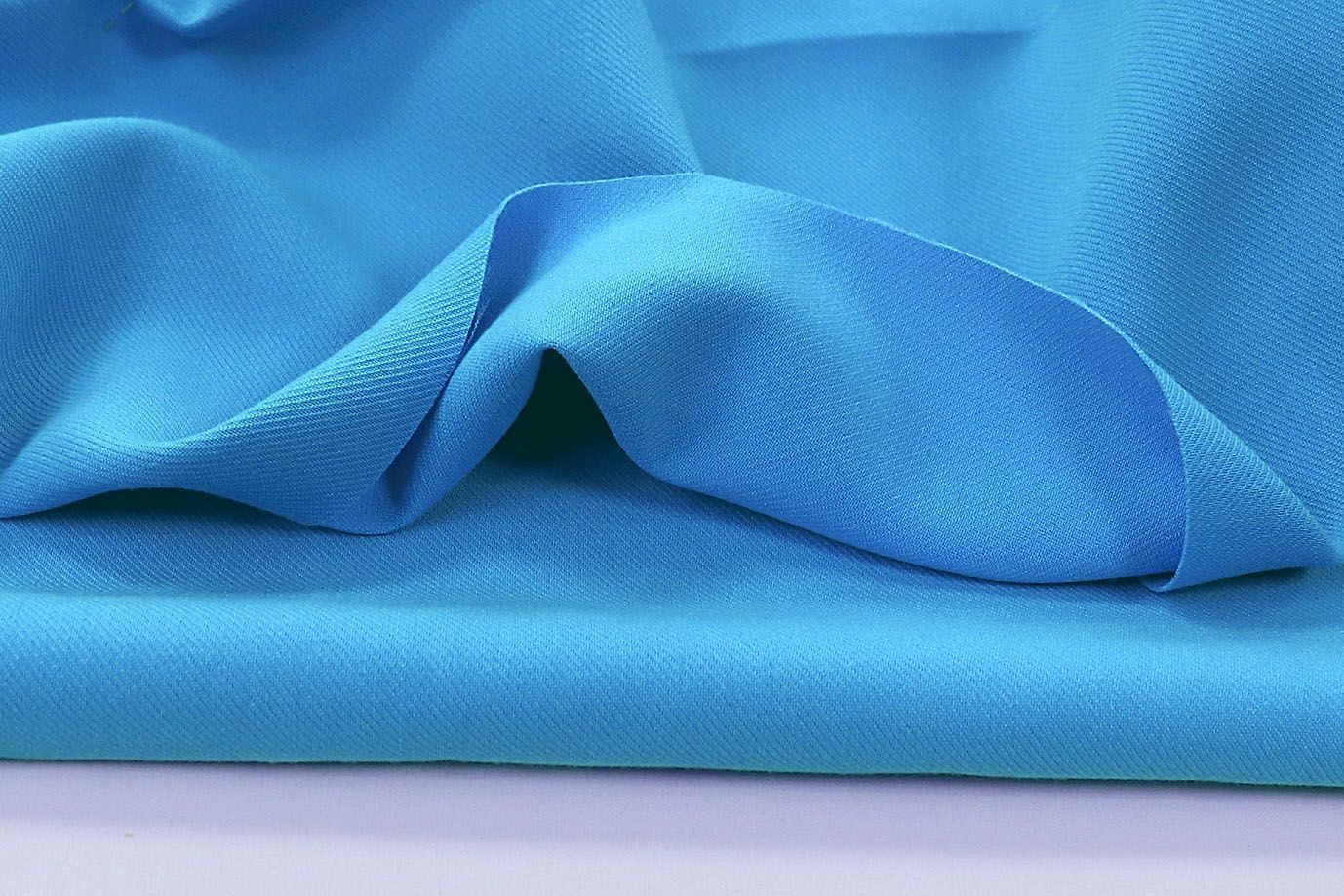 Костюмная ткань "Мартини" диагональ/голубой 3427-PY/C#7